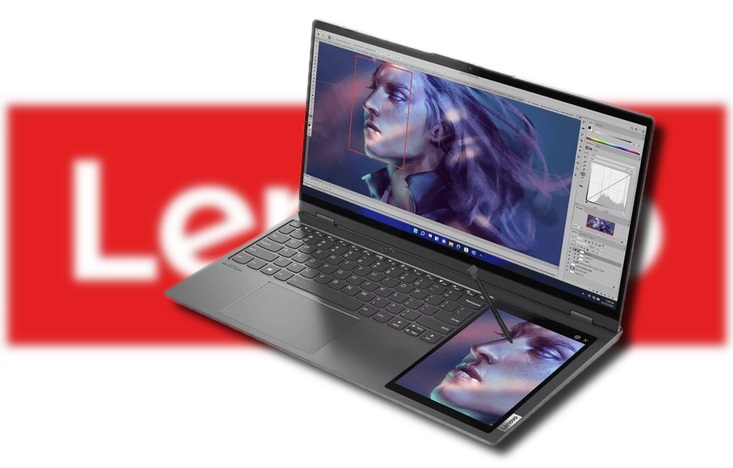 New Lenovo ThinkBook Plus renders show innovative 17-inch dual-display laptop with embedded tablet