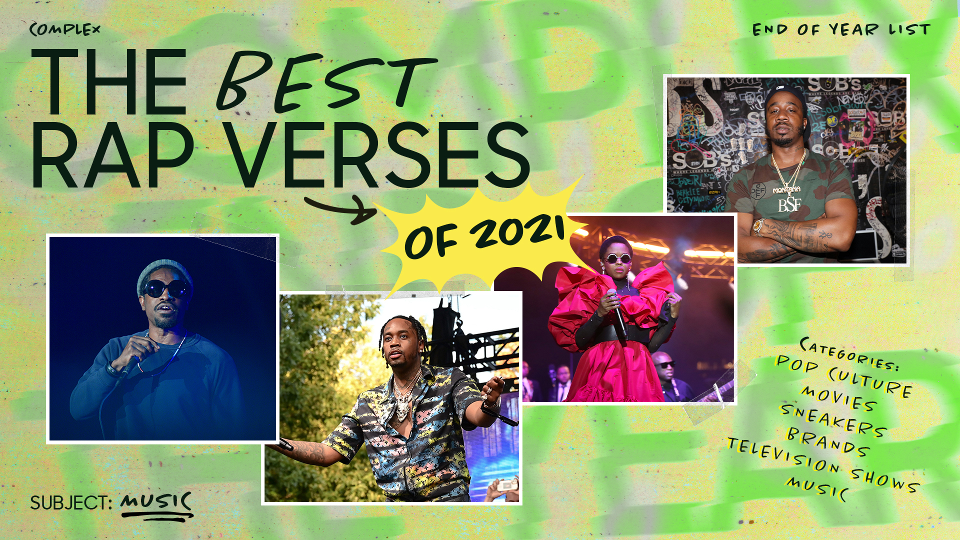 The Best Rap Verses of 2021