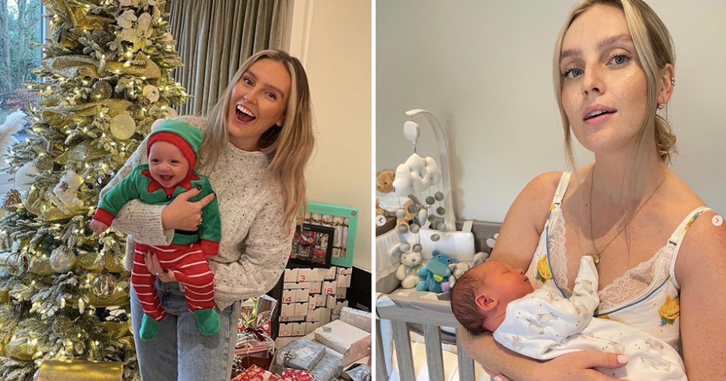 Little Mix’s Perrie Edwards shares new pics in adorable 2021 look back on pregnancy and baby Axel’s first months