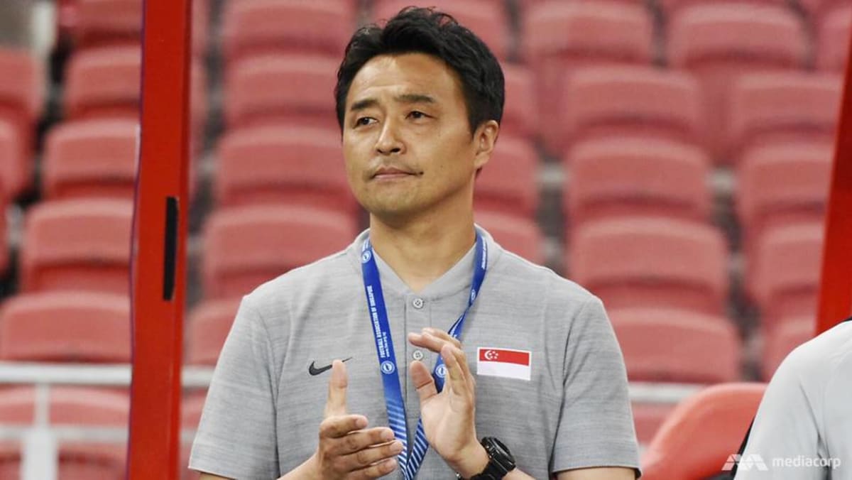 Former Singapore football coach Tatsuma Yoshida now head coach of Japanese club Ventforet Kofu