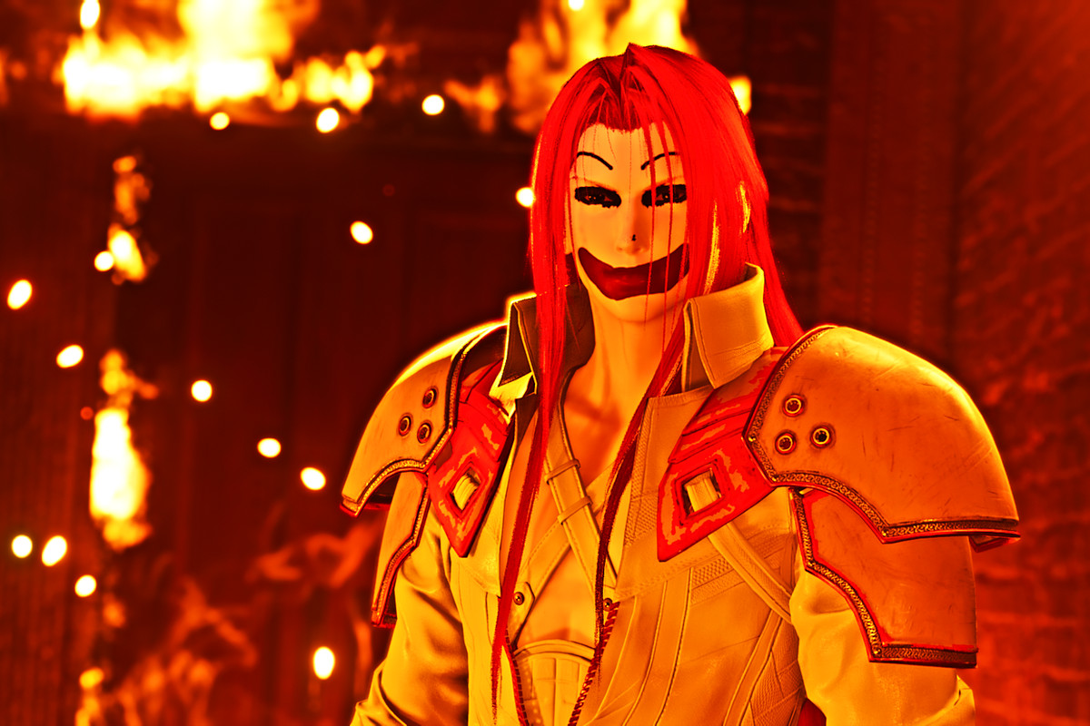 Final Fantasy 7 Remake modder reimagines Sephiroth as Ronald McDonald