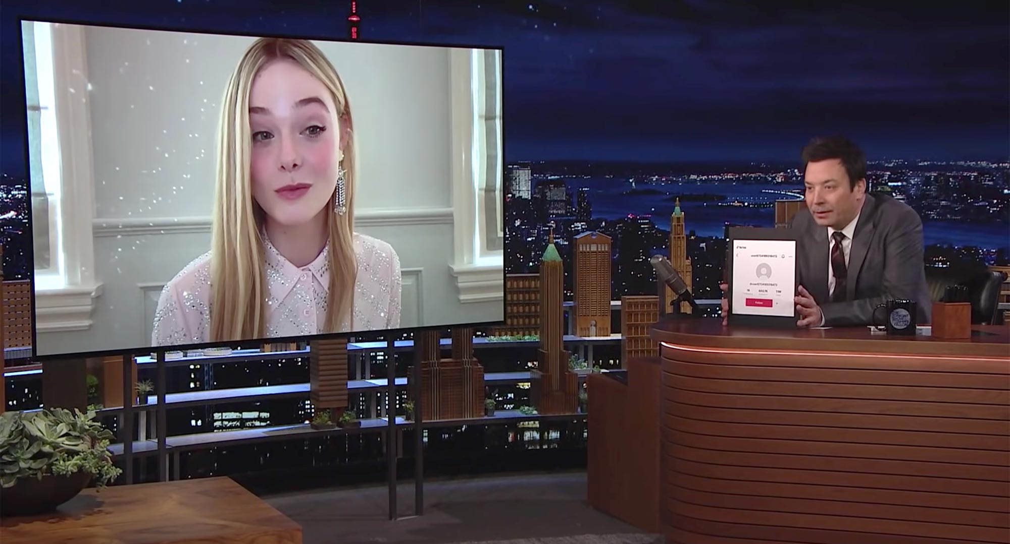 Elle Fanning confirms fan speculation she's had a secret TikTok account