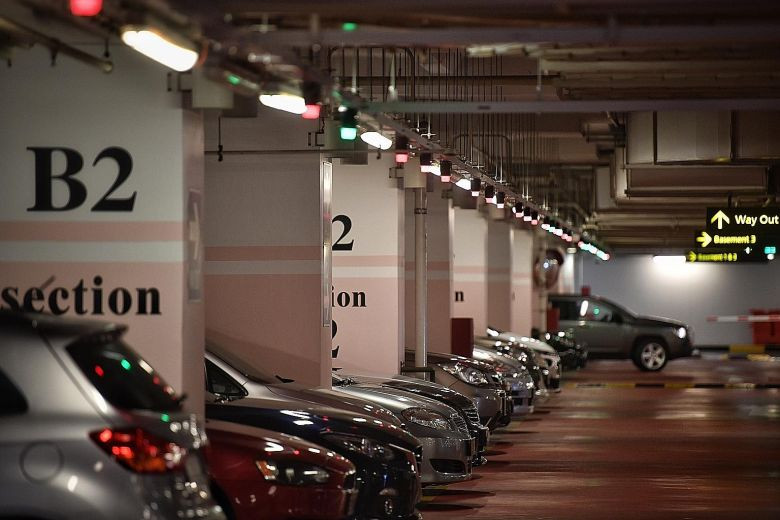 The cheapest parking rates in Orchard Road for cars