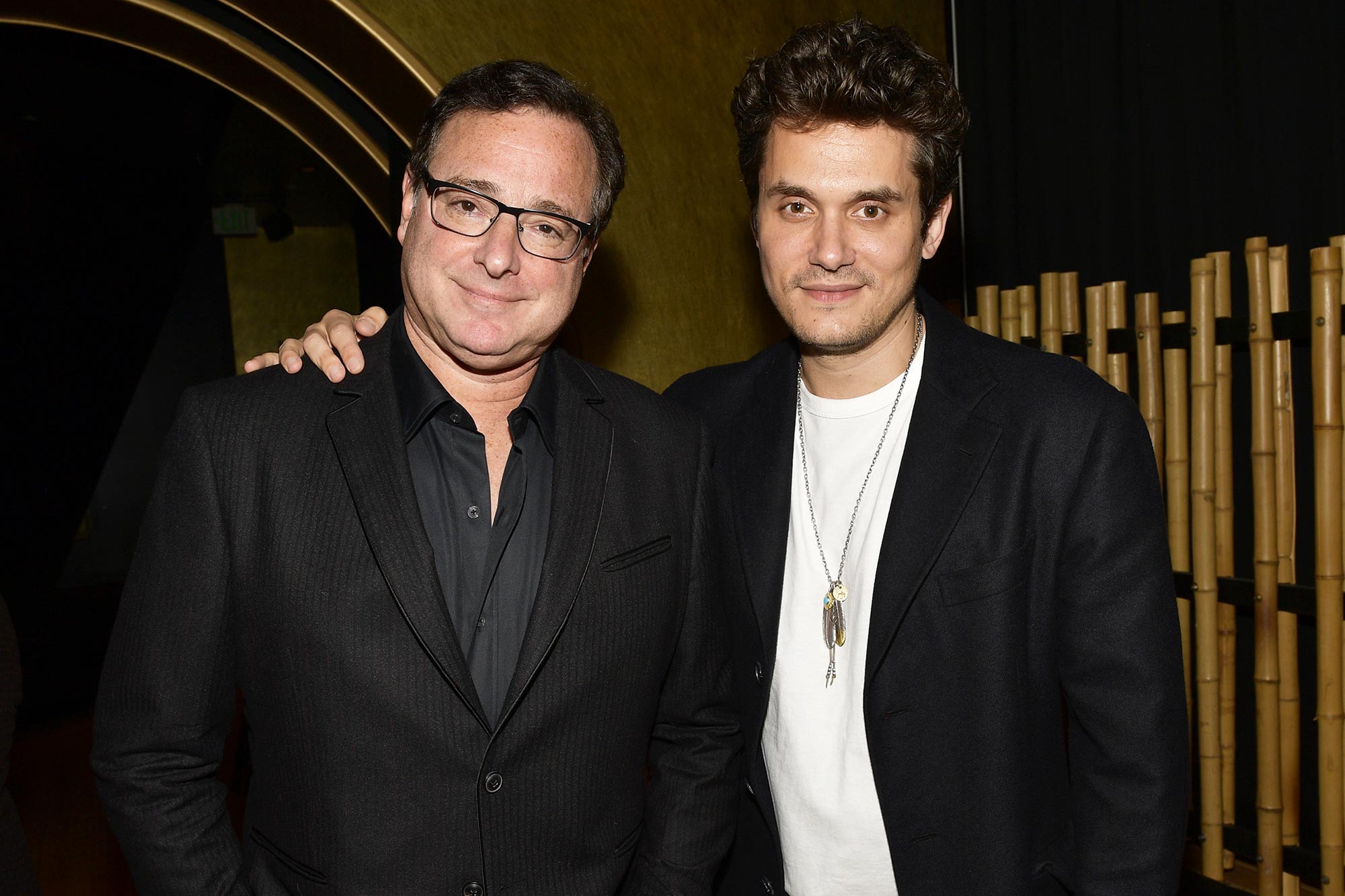 John Mayer tearfully remembers Bob Saget while retrieving the late actor's car from the airport