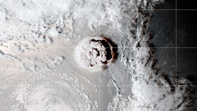 Tongan Volcano Eruption Captured In Terrifying Detail From Space Nestia