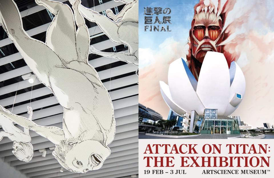 Attack On Titan exhibition comes to Singapore's ArtScience Museum