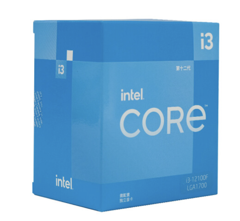 英特尔 i3-12100F 处理器上架：10nm 4 核 8 线程，880 元