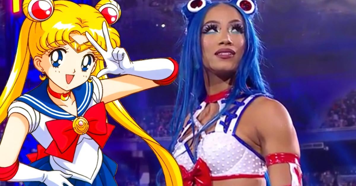 WWE Royal Rumble: Sasha Banks Debuts Sailor Moon Gear