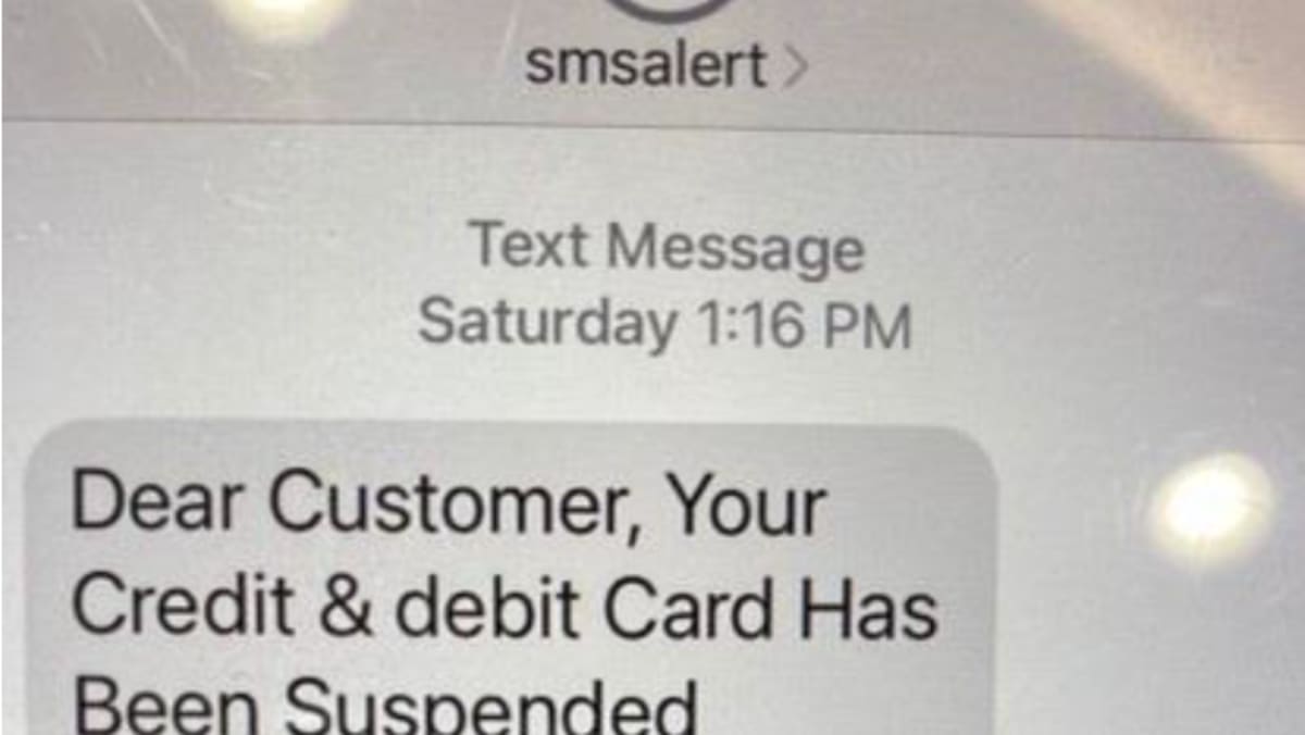 Police warn of new SMS scam, S$120,000 lost so far by at least 18 victims