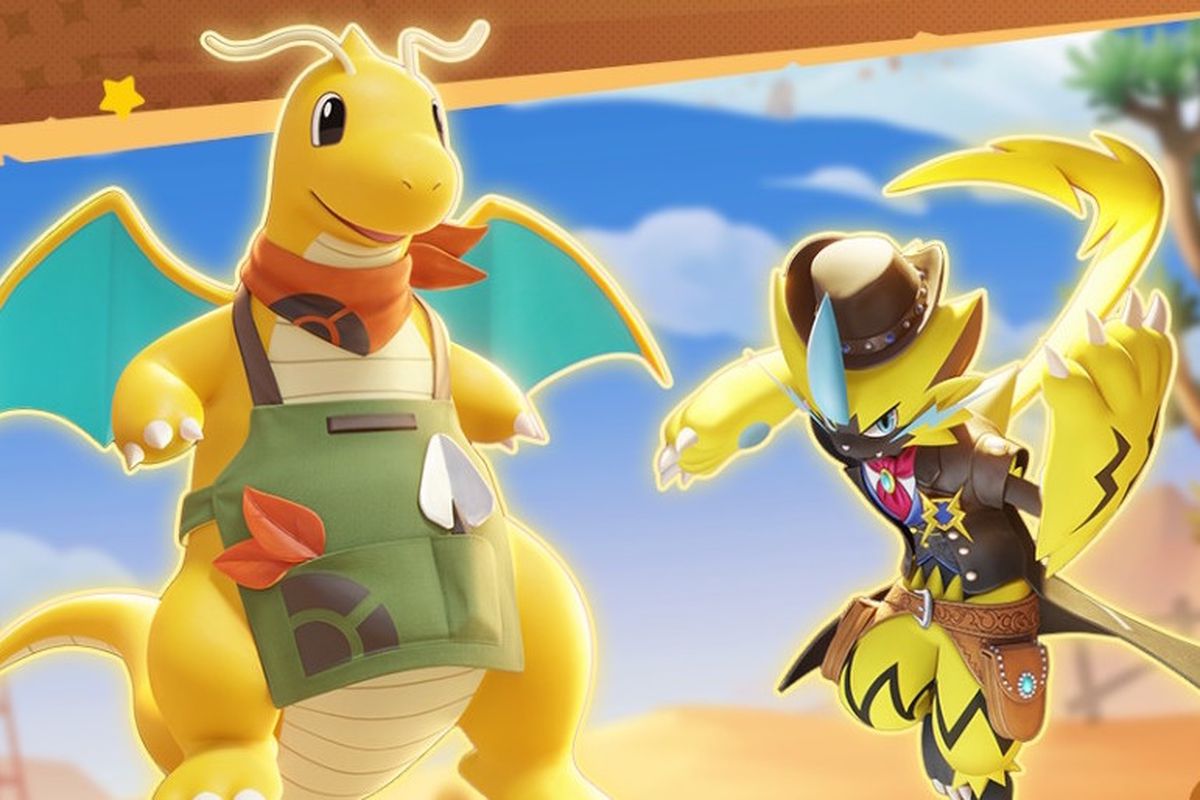 Yeehaw! Pokémon Unite update puts Zeraora in a studded cowboy hat