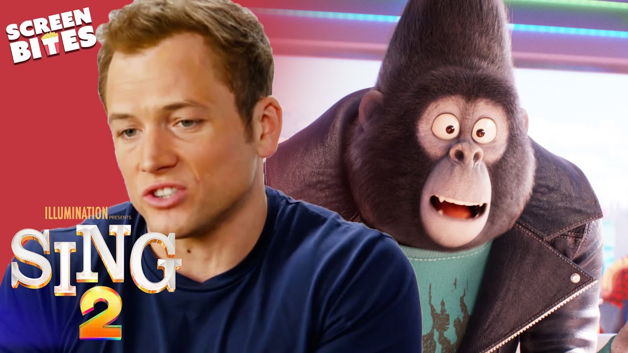 Taron Egerton and Cast on Sing 2 | Screen Bites