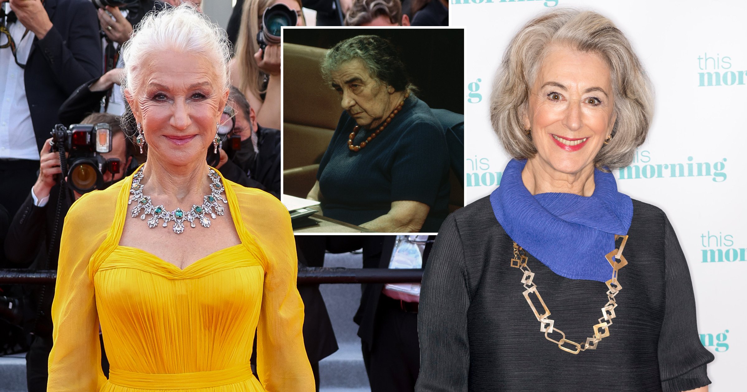 Dame Helen Mirren breaks silence on Golda Meir casting row as she says Dame Maureen Lipman’s questions were ‘utterly legitimate’