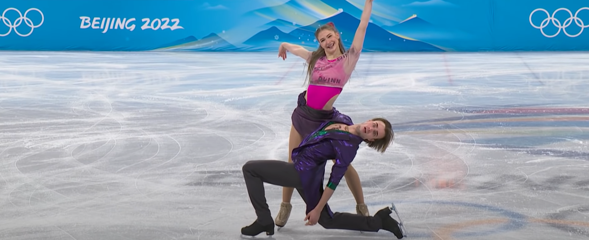 Joker and Harley Quinn made it to the Olympics thanks to German ice