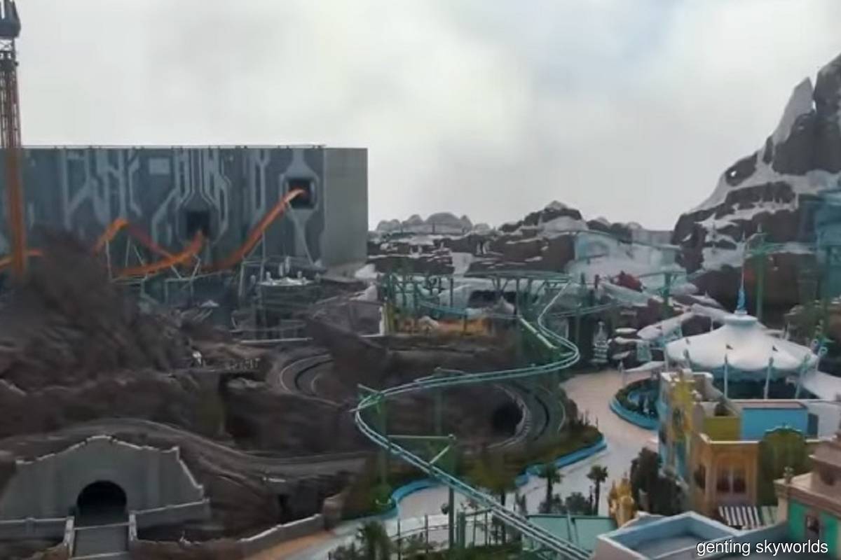 Genting SkyWorlds Theme Park is officially open