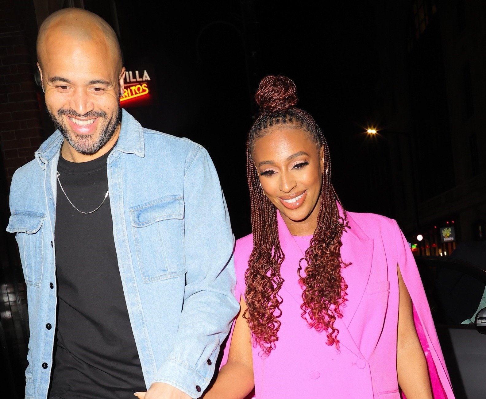 Alexandra Burke beaming with joy on romantic date night with boyfriend Darren Randolph after announcing baby news