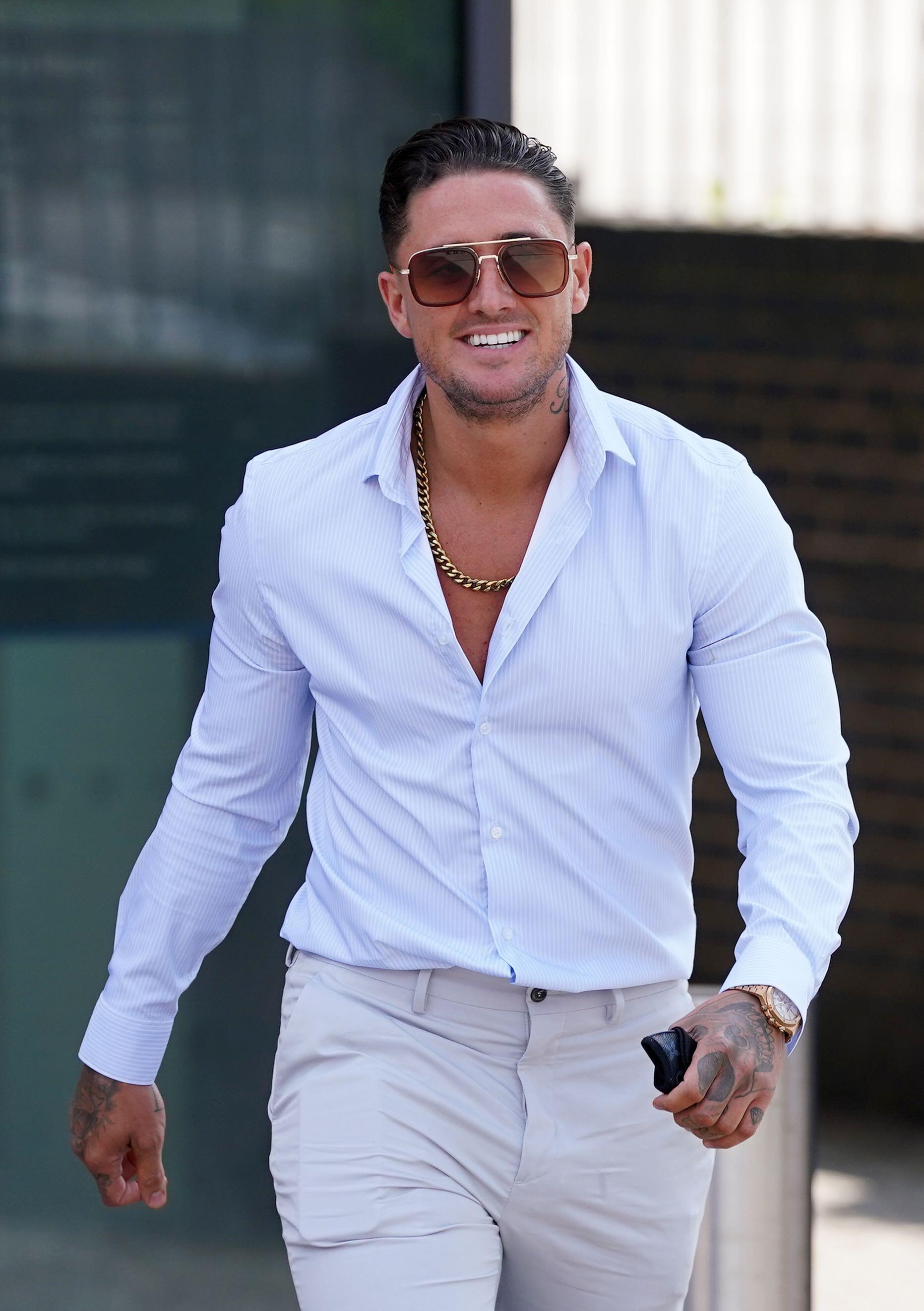 Stephen Bear Appears In Court After Being Arrested For Breaching Bail Conditions