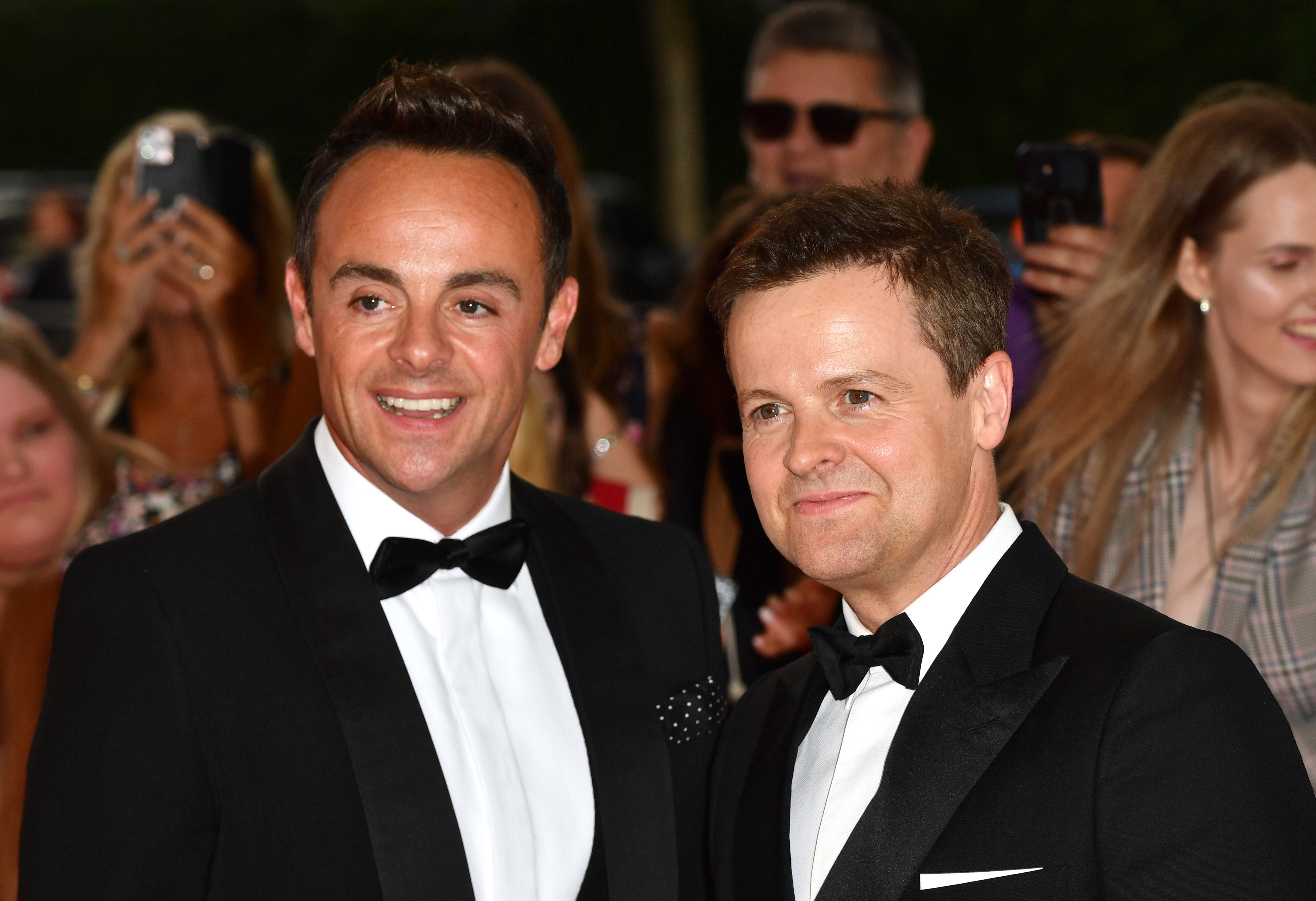 How old are Ant and Dec and who are their partners?