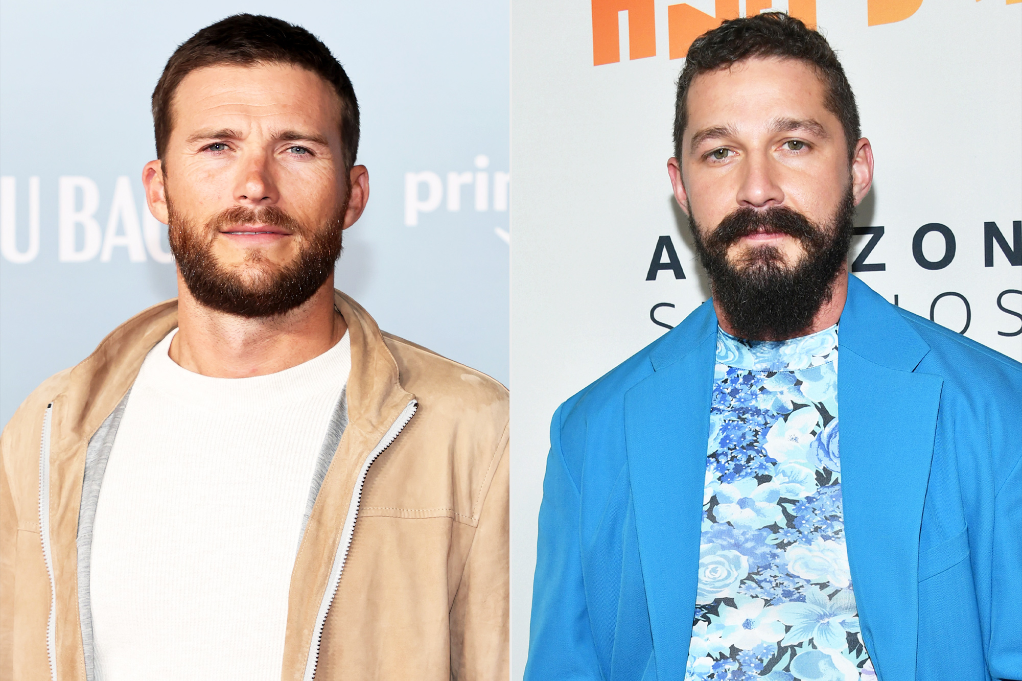 Scott Eastwood says Brad Pitt broke up a 'volatile moment' between him and Shia LaBeouf on Fury set