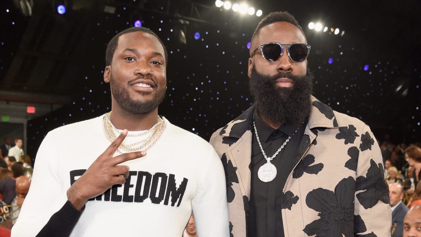 James Harden Admits to Hanging Out With Meek Mill, Lil Baby, and Lil Durk All Night Before Morning Practice