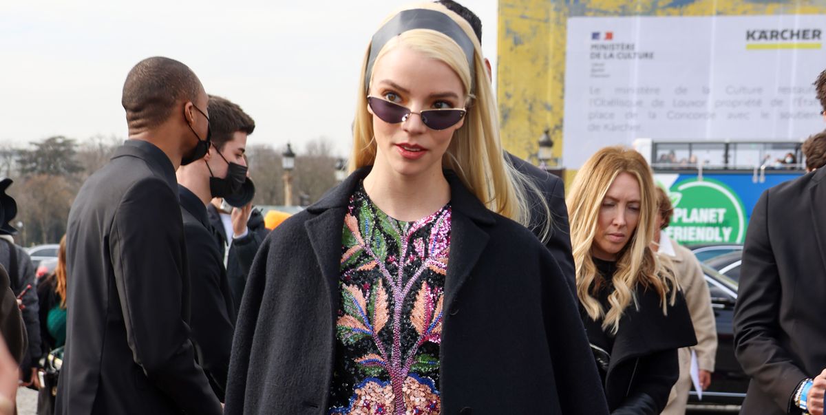 Anya Taylor-Joy Embodies Elegance in a Completely Beaded Tarot-Themed Dress