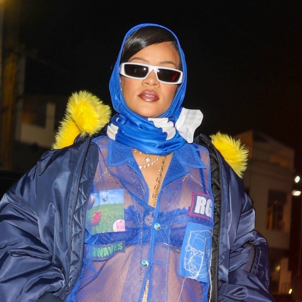 Pregnant Rihanna Steps Out In One Of Her Riskiest Looks Yet During Paris Fashion Week Nestia