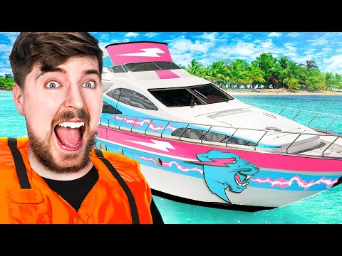 I Surprised MrBeast With A Custom Boat!