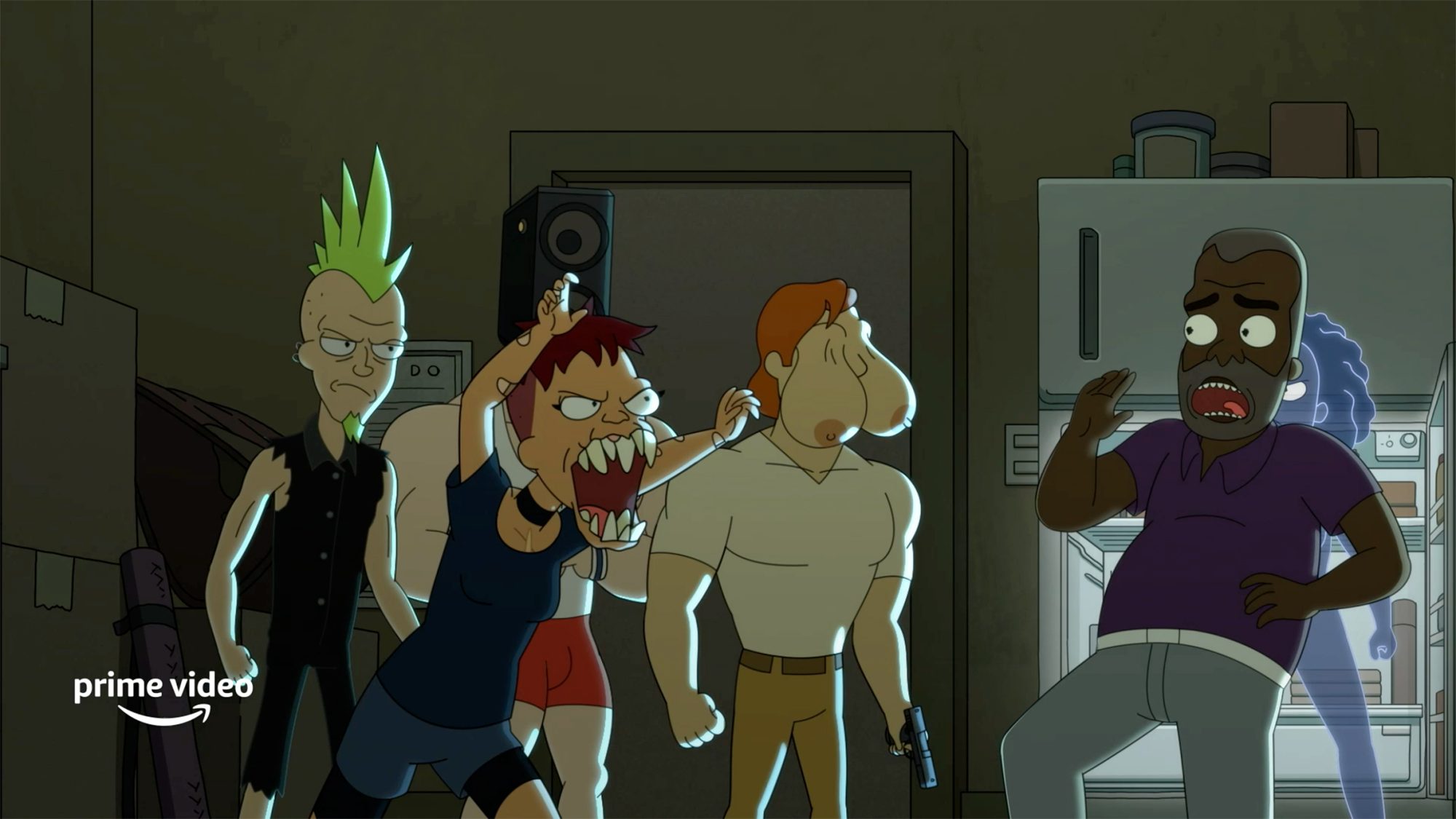 Rick and Morty meets The Boys in sneak peek at Justin Roiland's off-the-rails Diabolical episode