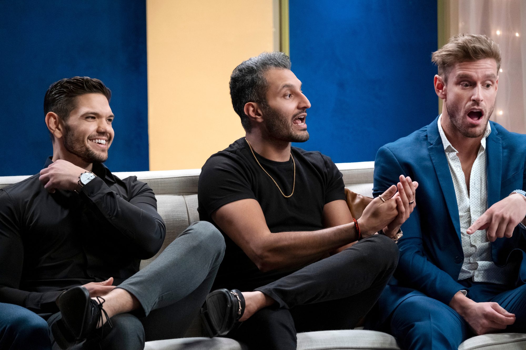 Love Is Blind's Shake Calls Out Host Nick Lachey After Explosive Season 2 Reunion