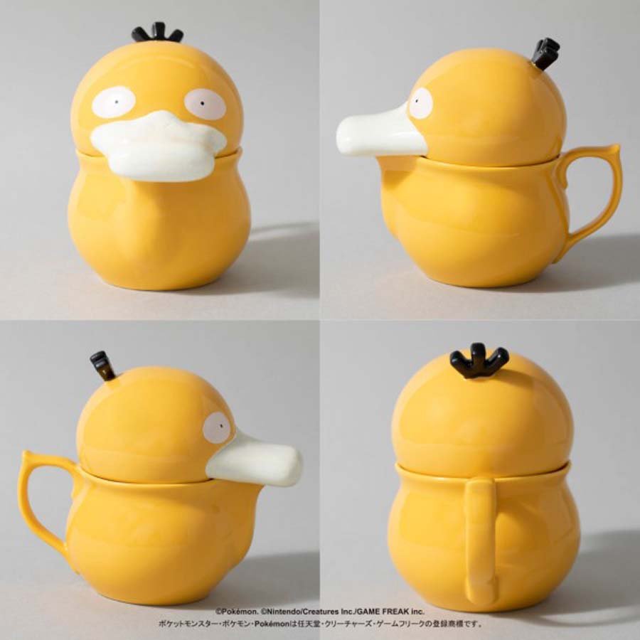 Psyduck teapot lets you have relaxing tea sessions to cure headaches from work