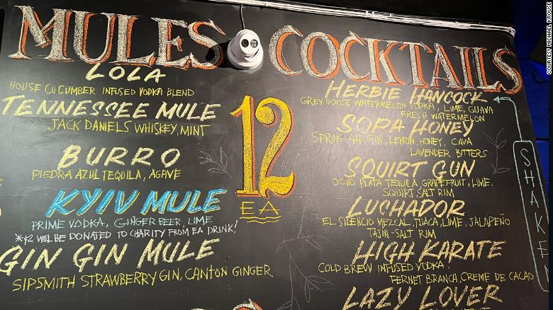 Bar owners are swapping out Moscow Mules for Kyiv Mules