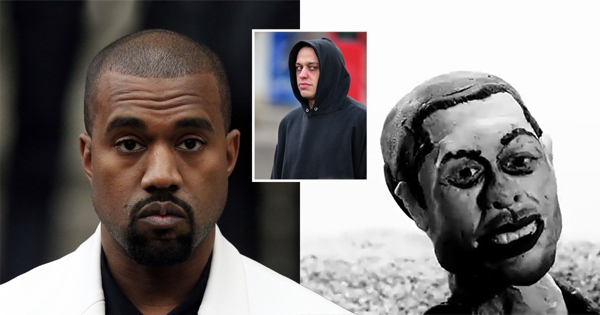 Pete Davidson thinks Kanye West burying alive his caricature in music video is ‘hysterical’