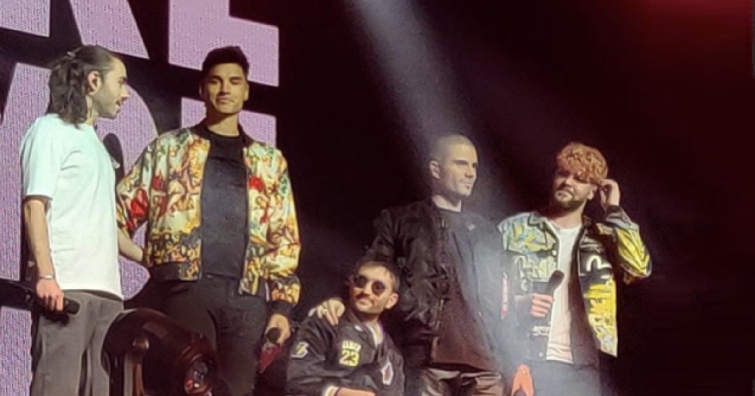 The Wanted star Tom Parker makes surprise emotional return on tour after pulling out due to cancer treatment