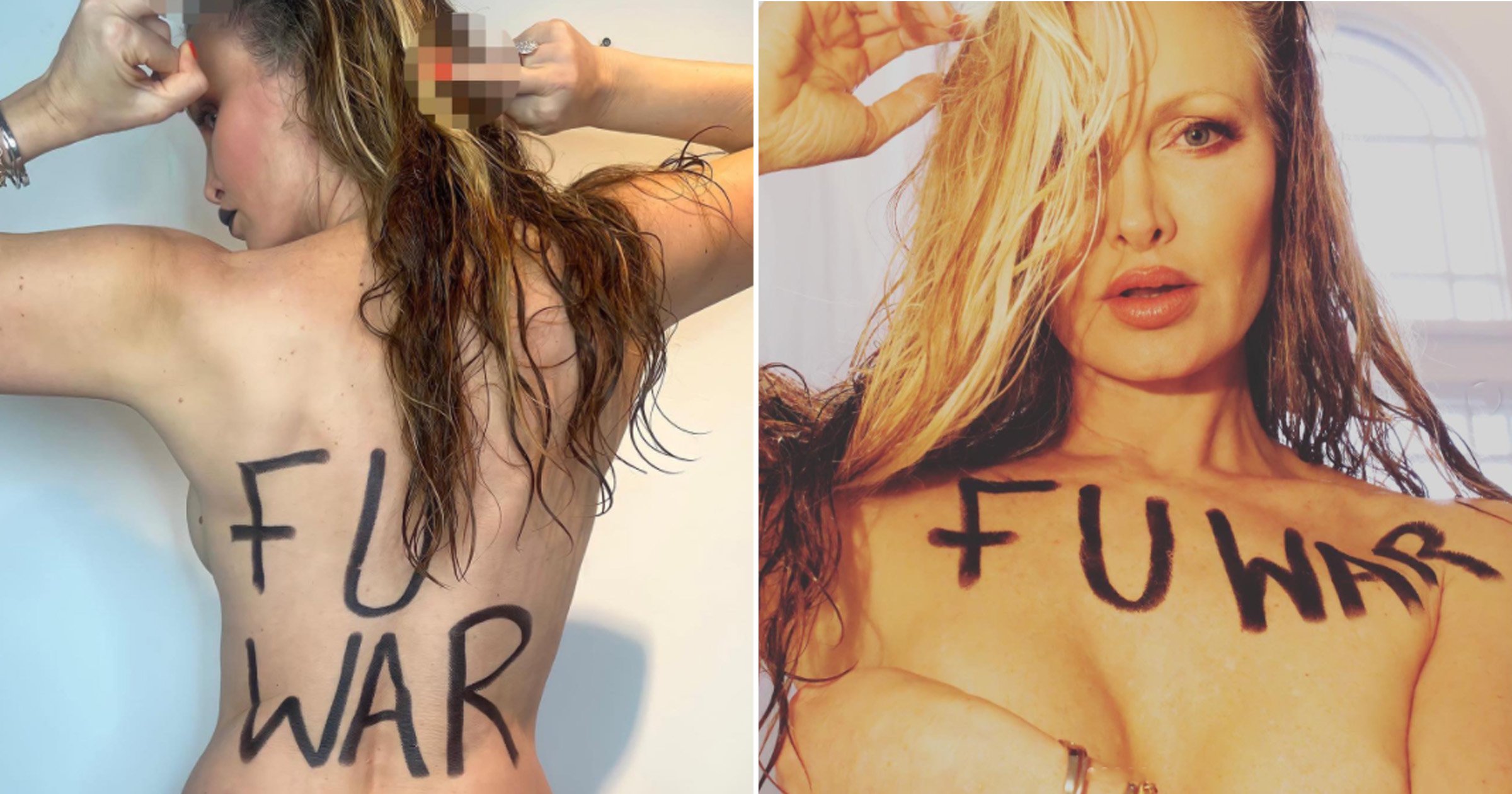 Caprice Bourret defiantly reposts nude images in protest of Ukraine war: ‘I did this on purpose to instigate more talk’