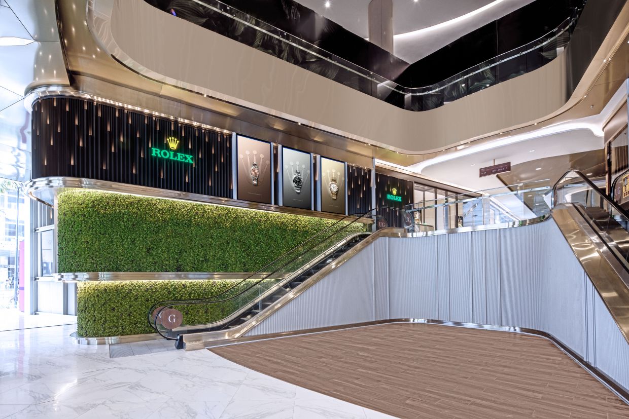 In the heart of Kuala Lumpur, a redesigned Rolex boutique is drawing all eyes