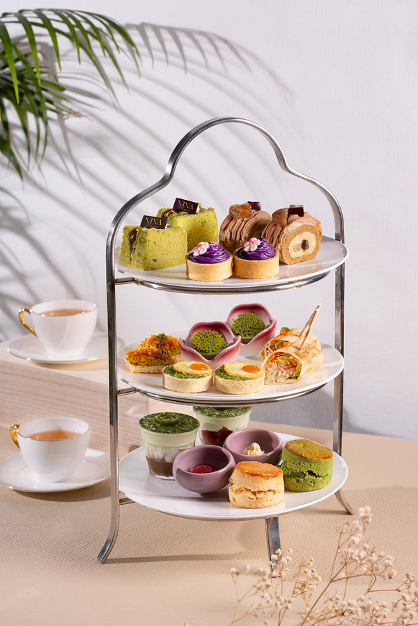 中环街市Nina Patisserie推出「春の醇茶」甜品系列　宇治抹茶红豆麻糬蛋糕／焙茶黑糖麻糬拿破崙／下午茶套餐