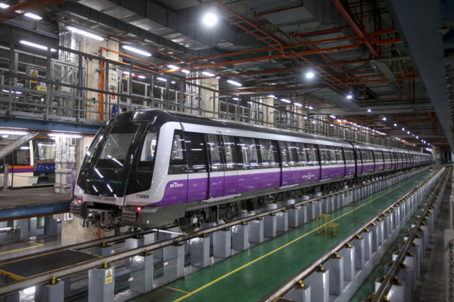 New train for Circle Line MRT arrives in Singapore; first of 23 to be shipped here