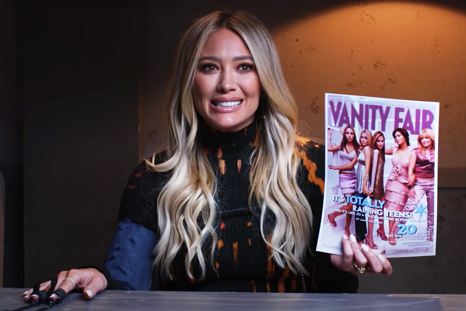 Hilary Duff Recalls 'Anxiety-Inducing' Experience on That 2003 Vanity Fair Shoot: 'Very High Stress'