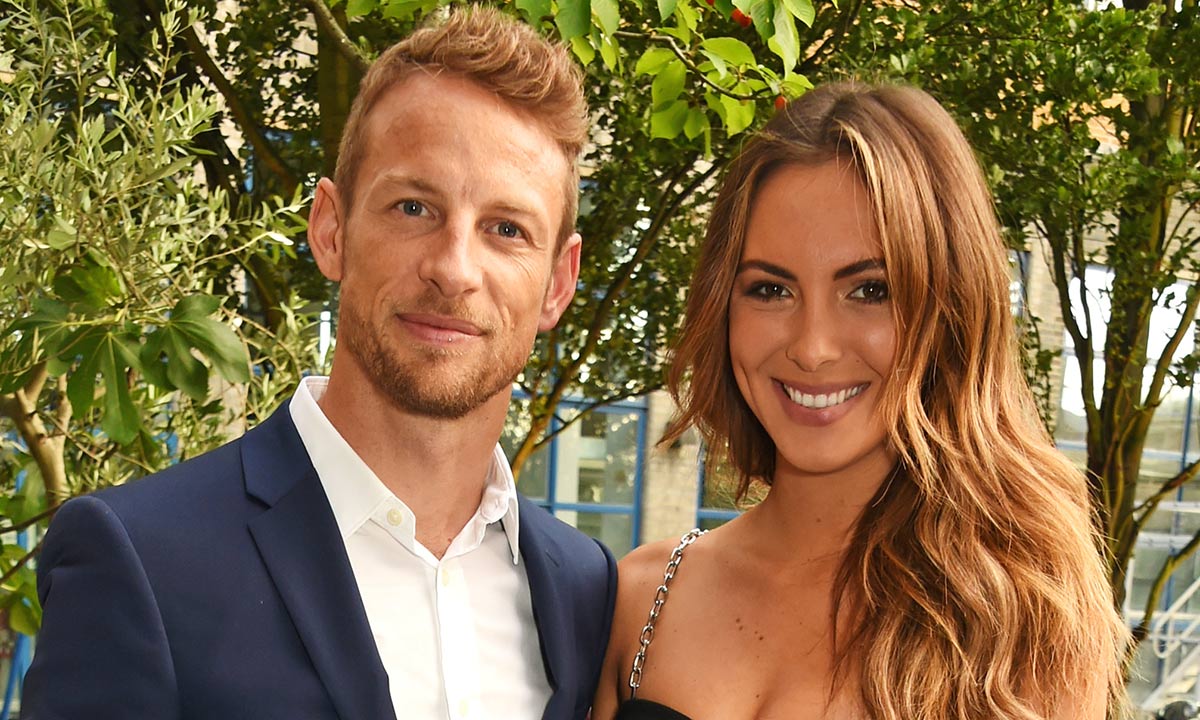 Jenson Button's model wife Brittny's three jaw-dropping wedding dresses were nothing alike