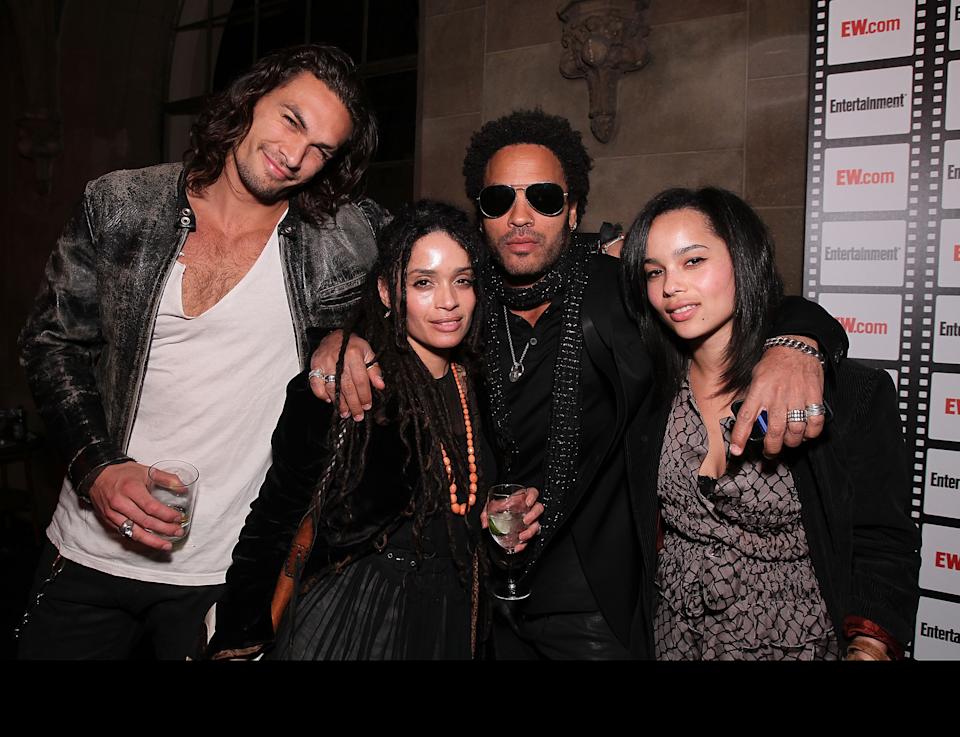Lenny Kravitz says he and Jason Momoa are 'brothers for life' following Lisa Bonet split