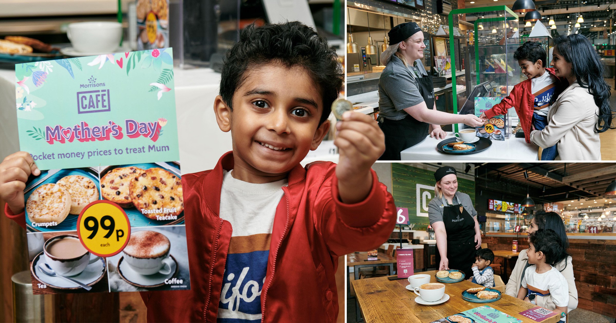 Morrisons create ‘pocket money menu’ so kids can treat mum this Mother’s Day from 35p