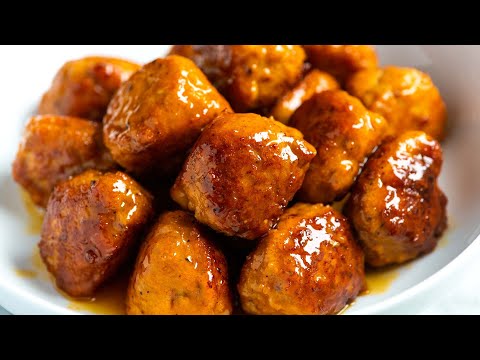 Hot Honey Chicken Meatballs