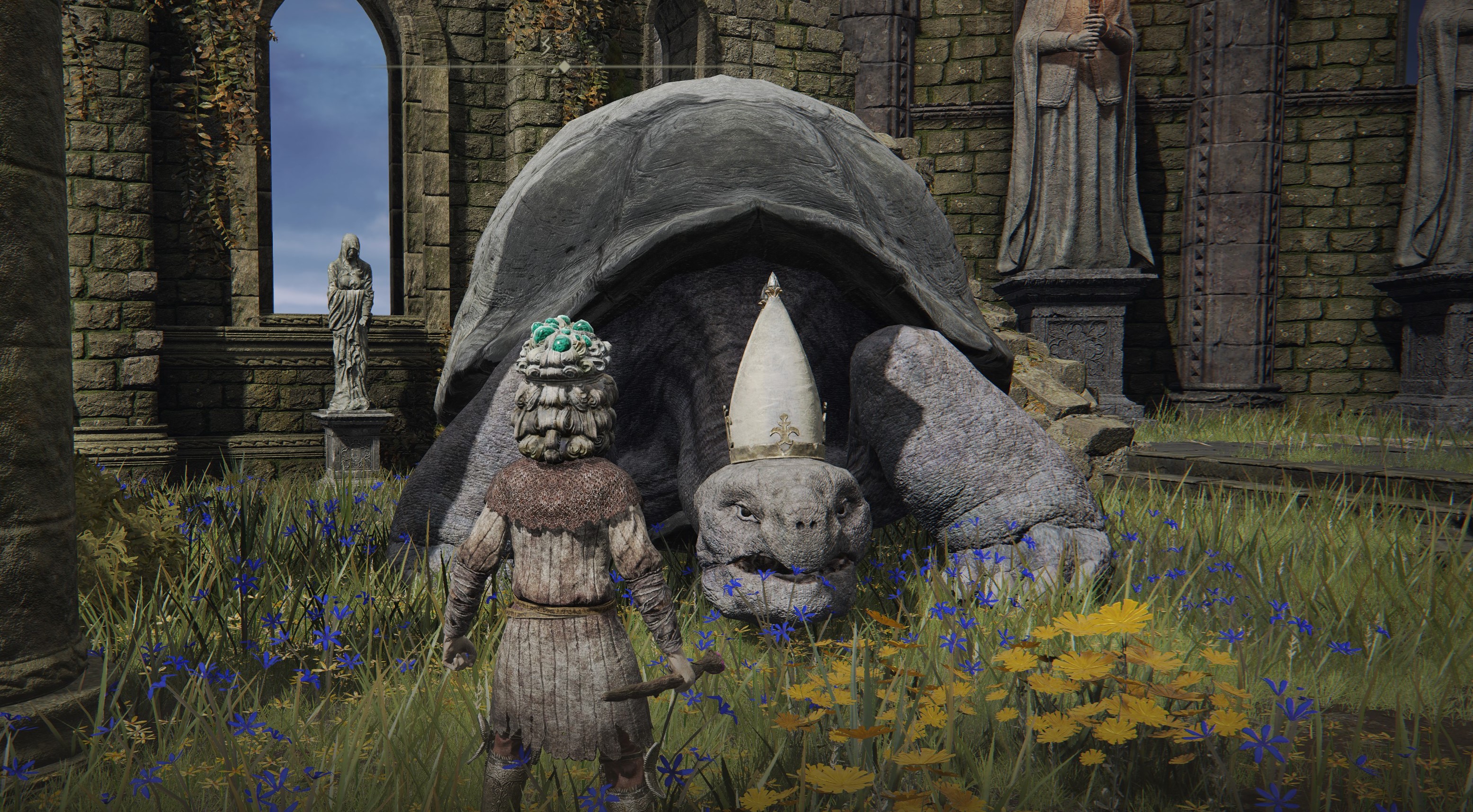 Don’t murder the Pope Turtle in Elden Ring