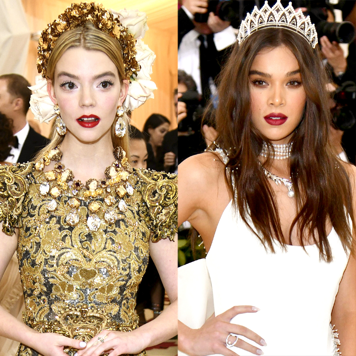 Hailee Steinfeld Reacts After Learning She Almost Knocked Anya Taylor-Joy Down Met Gala Stairs