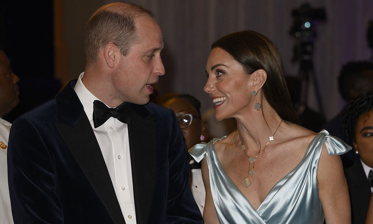 Prince William and Kate look so in love in rare PDA moment in The Bahamas – photos