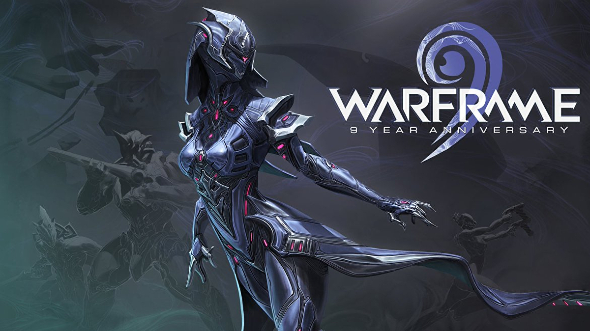 Warframe is celebrating its 9th anniversary with five weeks of in-game rewards