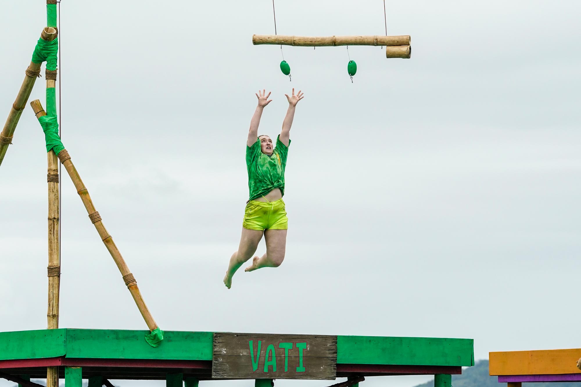 Lydia Meredith reacts to being undone by the Survivor hourglass twist