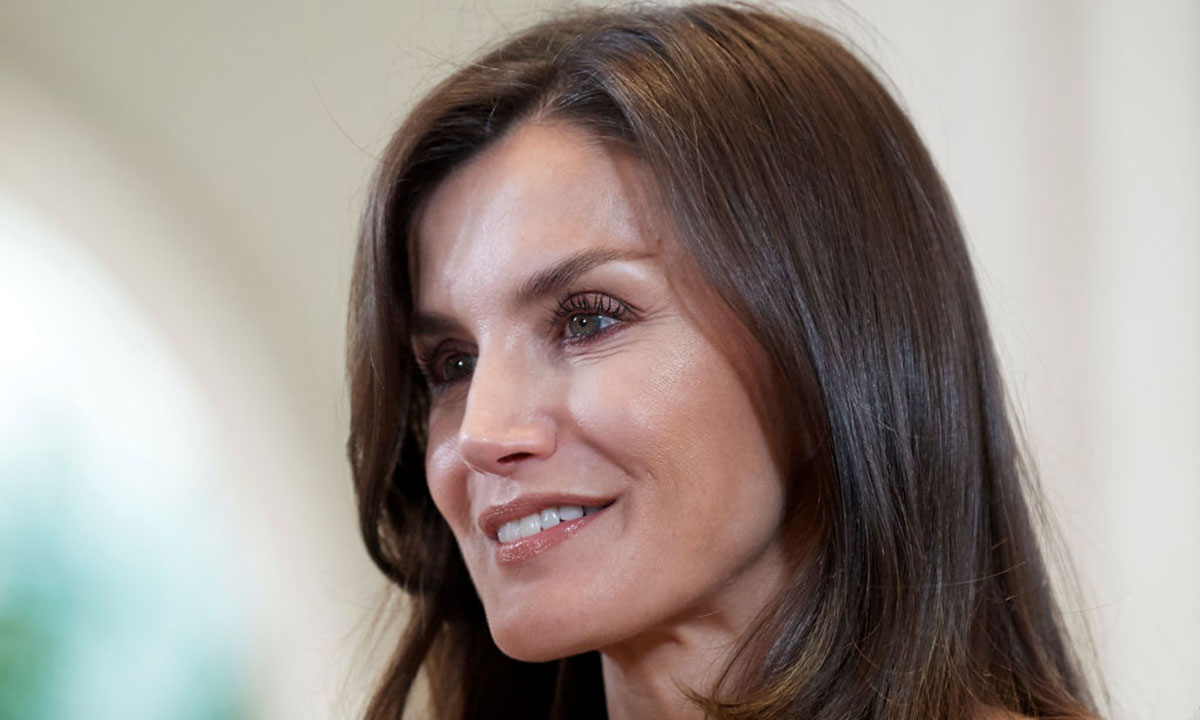 Queen Letizia nails business chic in slinky pencil skirt and the most stunning coat