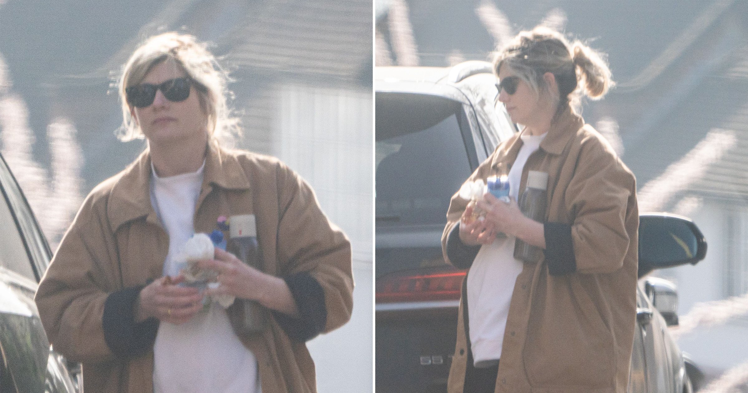 Pregnant Jodie Whittaker’s blossoming baby bump on full display during London stroll ahead of Doctor Who exit