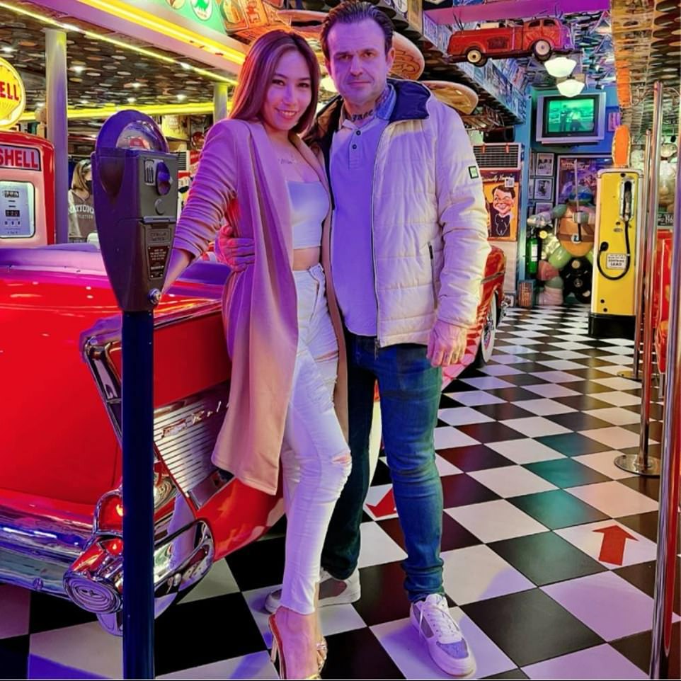Moment British 'cocaine baron' attacks reveller with a POOL BALL for 'looking at him the wrong way' at Manila bar weeks before he was arrested over 'his gang's reign of terror'