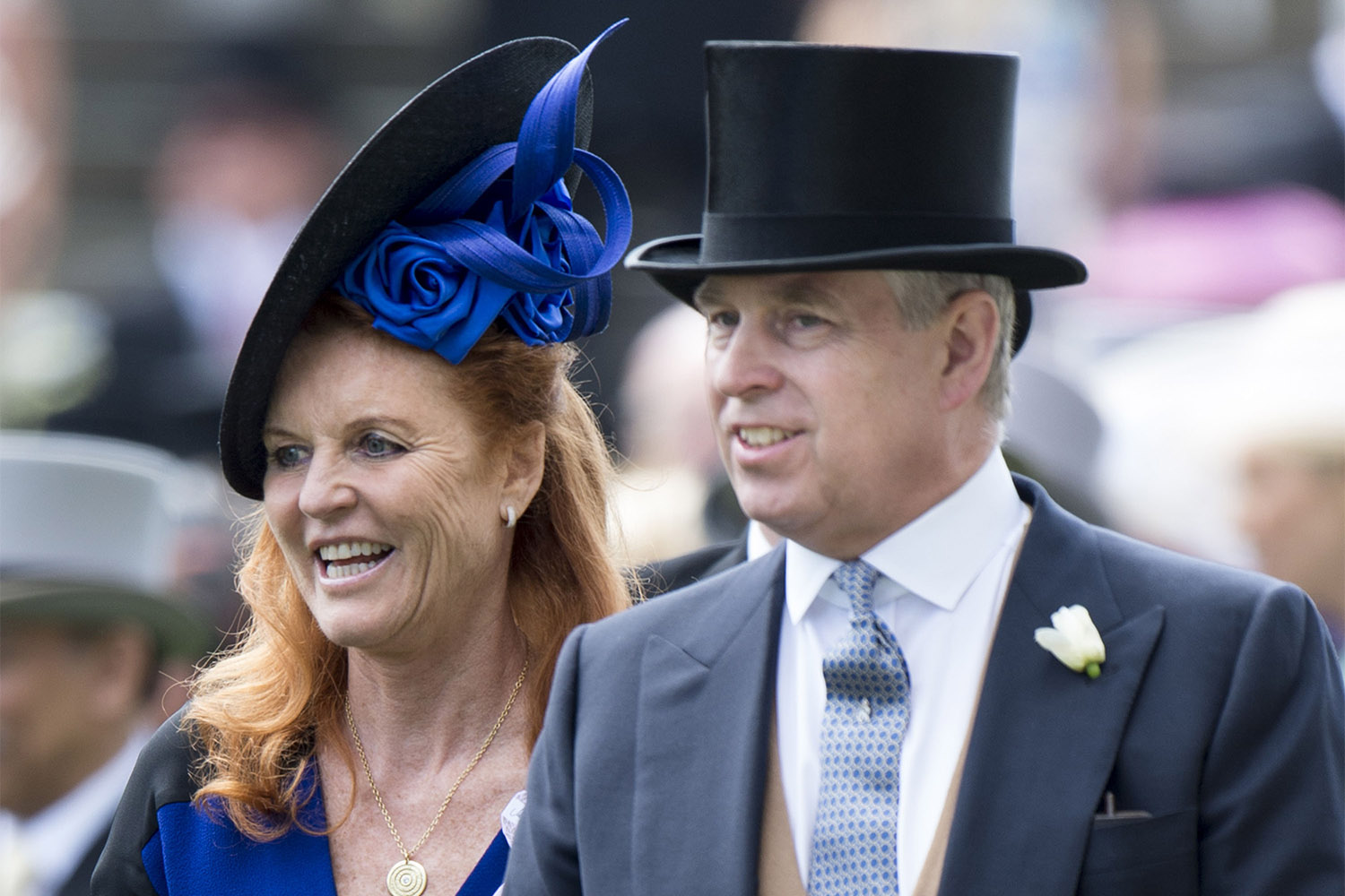 Sarah Ferguson Sends Surprising Message in Shoes Embroidered with the Royal Family's Mantra